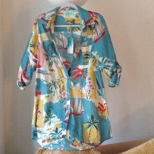 🍃🌸🍃 True Destinations - Resort Wear Shirt Dress